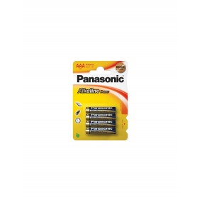 Panasonic : Pack 4 pilas alcalina LR03 AAA (blíster) - Imagen 1