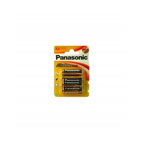 Panasonic : Pack 4 pilas alcalina LR6 AA (blíster) - Imagen 1