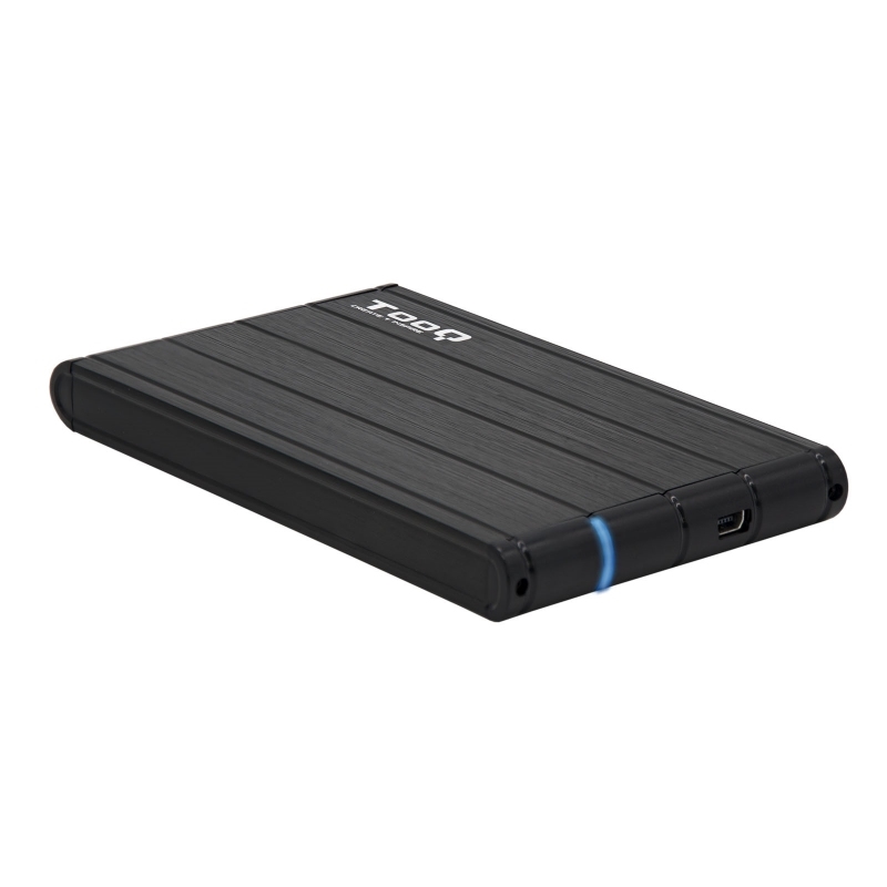 TooQ TQE-2530B caja HDD 2.5" SATA3 USB 3.0 Negra