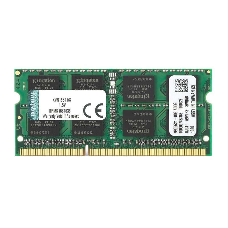 Kingston KVR16S11/8 SoDim DDR3 8GB 1600MHz