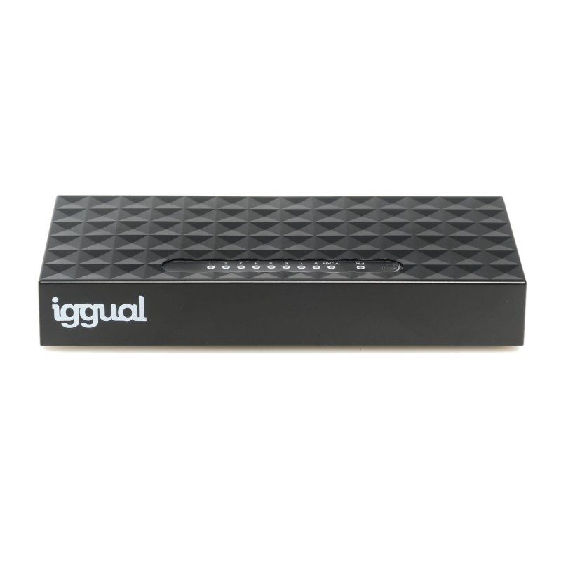 iggual GES8000 Gigabit Ethernet Switch 8x1000 Mbps